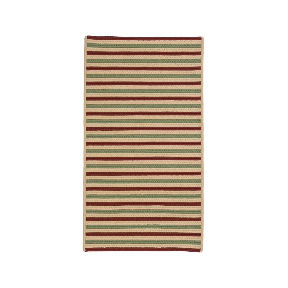 Colonial Mills KT82 Holiday Stripe Kitchen Runner - Holiday Multi 28" x 4